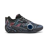 Puma Mens All-Pro Nitro, Black/Electro Royal 7 Medium
