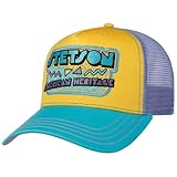 Stetson American Heritage 80s Casquette Trucker de Baseball Tissu Multicolore Snapback Unisexe Toutes Saisons