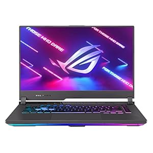 ASUS ROG Strix G15 (2022) Gaming Laptop, 15” 16:10 FHD 144Hz, GeForce RTX 3050, AMD Ryzen™ 7 6800H/HS, 16GB DDR5, 512GB PCIe SSD, Wi-Fi 6E, Windows 11, G513RC-ES73, Eclipse Gray