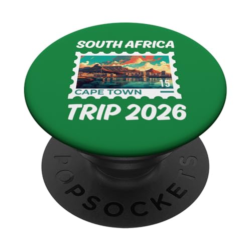 South Africa 2026! Matching Cape Town Vacation PopSockets Adhesive PopGrip