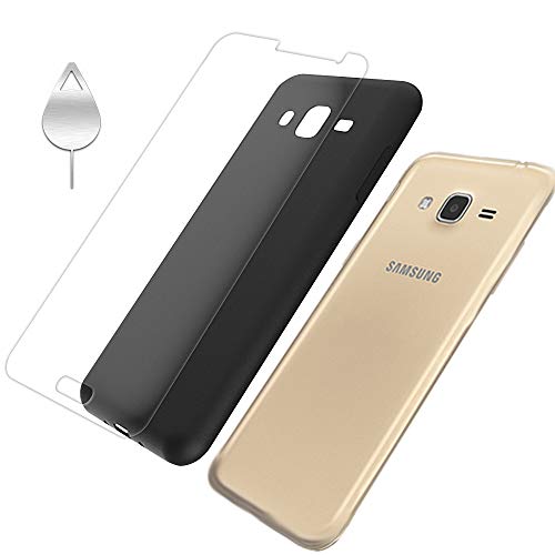 High Responsivity Anti-Strike Waterproof Soft Hydrogel Screen Protector Film Full Coverage Shockproof Soft TPU Case Cover Skin SIM Card Open Pin Compatible with Samsung Galaxy On5 G550T1 MetroPCS