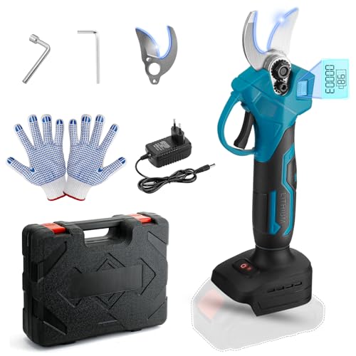 TIHOOK Ersatzkopf Für Elektrische Gartenschere - Kabelloser Wechselkopf Bis 65mm Schnittdurchmesser