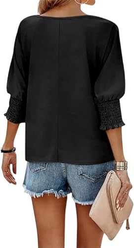 Blusa feminina com estampa de manga morcego e manga morcego, Preto-grinch, G