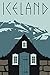 Vintage Iceland Travel Poster Art Print Poster 12x18 inch