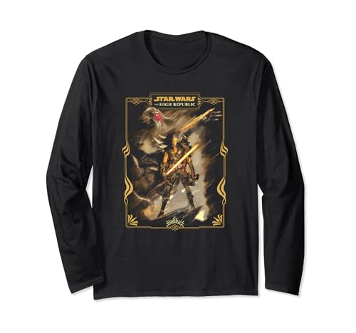 T-shirt Star Wars The High Republic vêtement geek manches longues imprimé de la saga spatiale