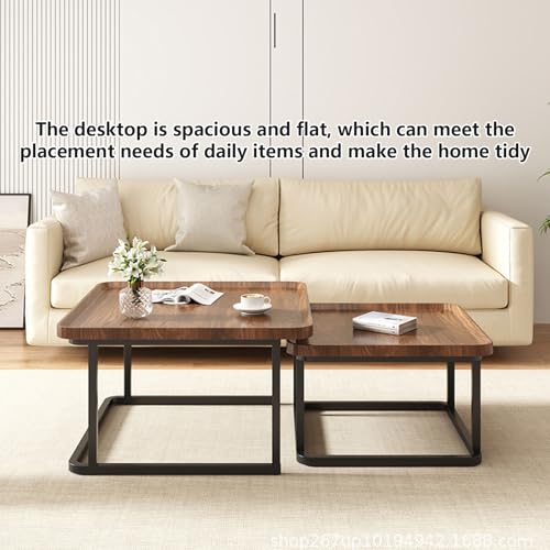 Table Basse Carrée JATIBOSH : Solution Gain de Place Appartement