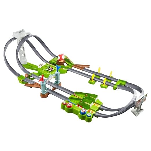 Hot Wheels GCP27 Mattel - Circuito Mario Kart, Pistas de Coches de Juguete