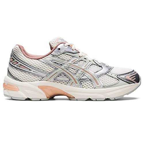 Image of ASICS Women's Gel-1130 Sneakers, Cream/Light Sage, 6.5 UK