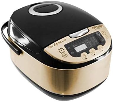 Arshia Digital Rice Cooker RC145-2174 control panel detail