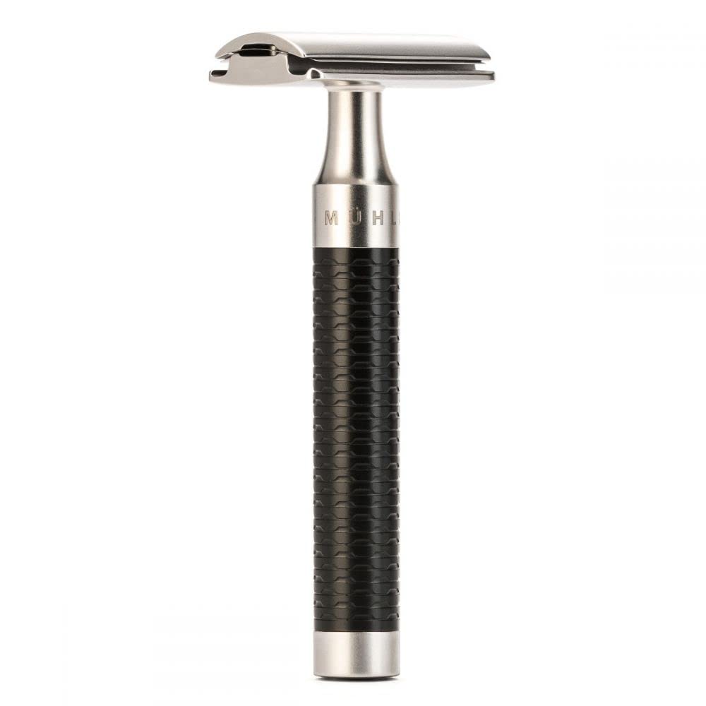 MÜHLE ROCCA 100% Stainless Steel Black Safety Razor