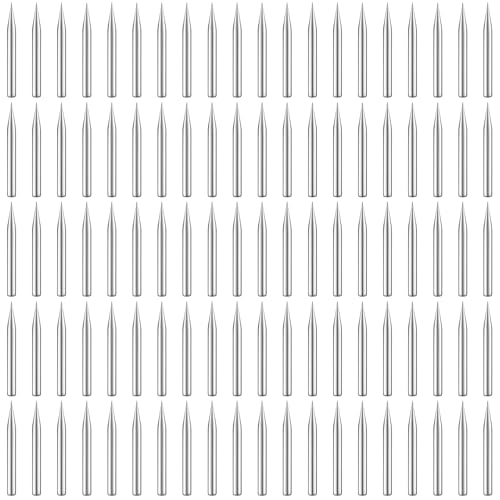 Kingdder 100 Pcs Steel Phonograph Needles Replacement Record Player Stylus Turntable Needles...