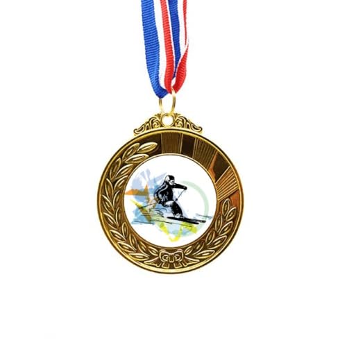 Medalla de esquí estilo libre oro para ganadores de primer puesto