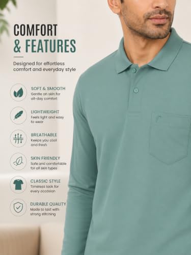 Image of CAMEY Men's Classic Fit Polo T-Shirt