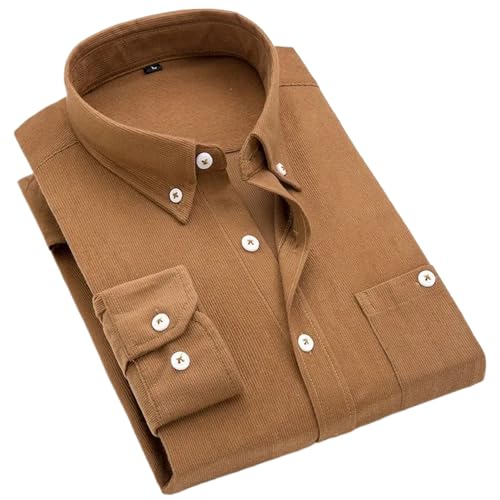 Chemise velours côtelé homme idéale pour l'automne et le bureau