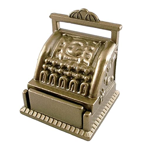 miniature cash register - Dollhouse Miniature Metal Cash Register