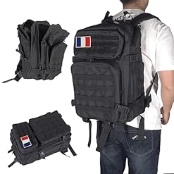 Oreunik 45l military tactical backpack molle waterproof backpack large assault pack for outdoor trekking camping hiking etc