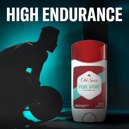 Image of Old Spice Antiperspirant Deodorant For Men, High Endurance, 24 /7 Sweat Defense & Odor Protection, 24 /7 Freshness & Lasting Scent, Pure Sport Scent, 3.3 oz (Pack of 3)