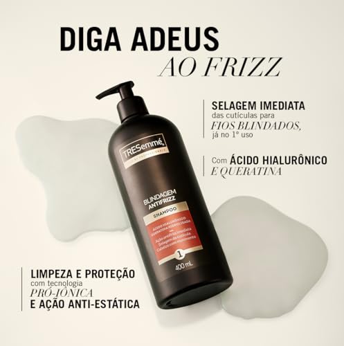 TRESemmé Shampoo Tresemmé Blindagem Antifrizz Frasco 650Ml