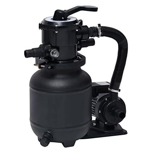 Pool-Sandfilteranlage Mit 7-Wege-Ventil 18 L