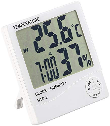 Min-Max-Thermometer PEARL Scheibenthermometer im 2er-Set