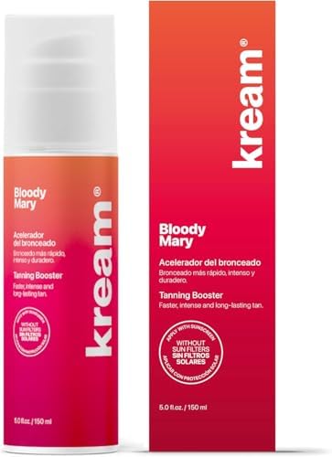 KREAM Crema Aceleradora del Bronceado - Hidratación Profunda e Intensificador Corporal, 150 ml