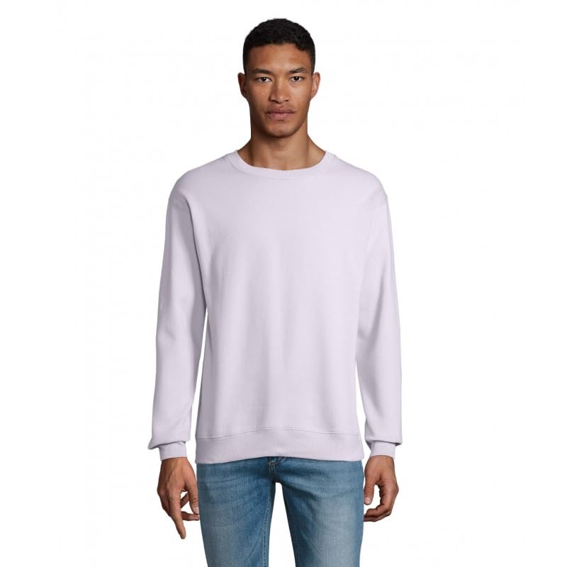 SOL'S Sweat-Shirt Unisexe col Rond Columbia M Violet Lilas