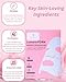 LUMORA PDRN Renewal Infusion Mask – Infused with PDRN (Sodium DNA), Collagen + Vitamin B12 – Hydrating, Firming, Skin Barrier Support, Radiant Glow | 34ml x 4