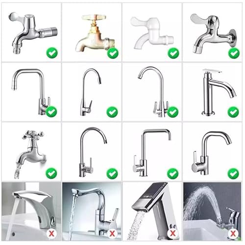 Image of 5 Layer Faucet Tap Water Filter with Activated Carbon | Universal Kitchen Tap Filter Cartridge | Multilayer Water Purifier for Home Sink Faucet | Splash Filter for Cleaner Water