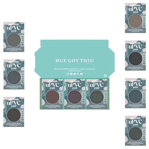 Rust-Oleum uPVC Paint in Satin Finish – Moody Darks Tester Box