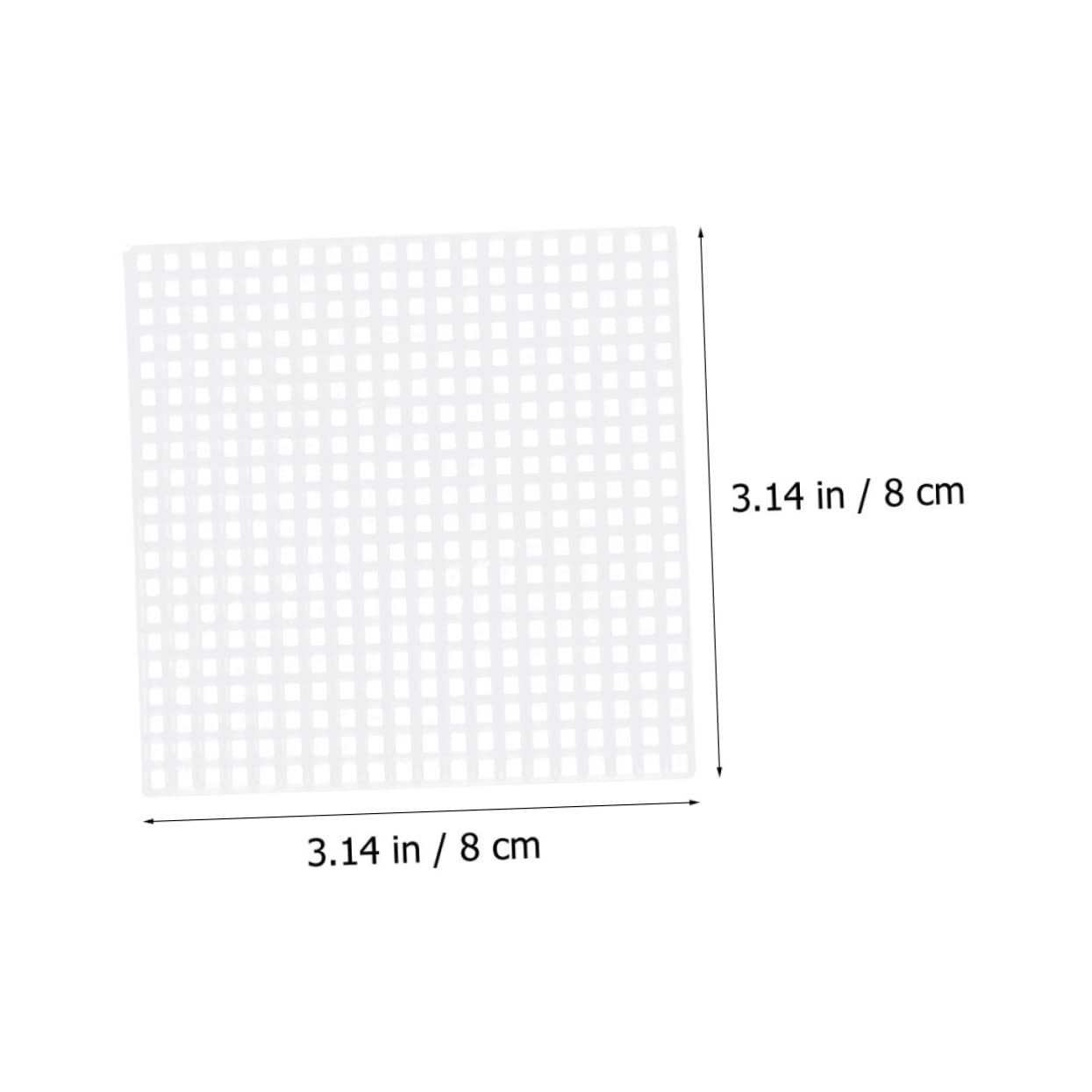 Gadpiparty Cross-Stitch Mesh Canvas Sheets Plastic Canvas DIY Embroidery Mesh Sheets 25 Pack
