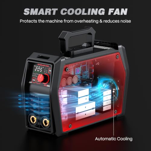 Image of ARCCAPTAIN 205A Pulse Stick Welder, ARC /Lift TIG Welding Machine 10PCS Rods