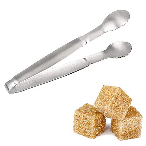 iTimo Pince à Sucre, à thé, à glaçons, en Acier Inoxydable, 10,2 cm