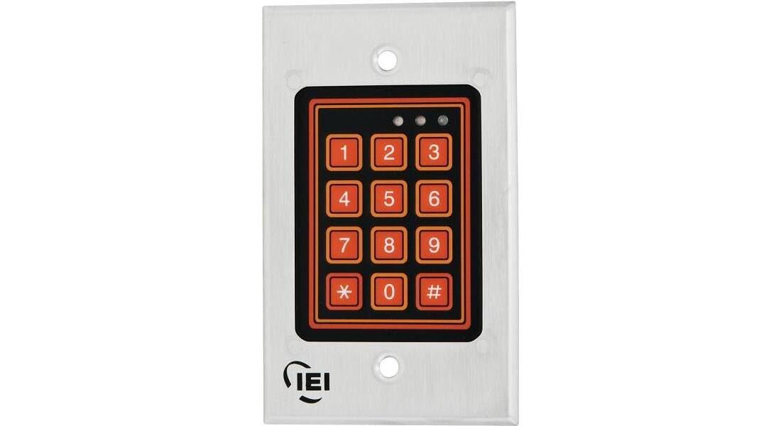IEI- Teclado de Membrana de 212 W de International Electronics