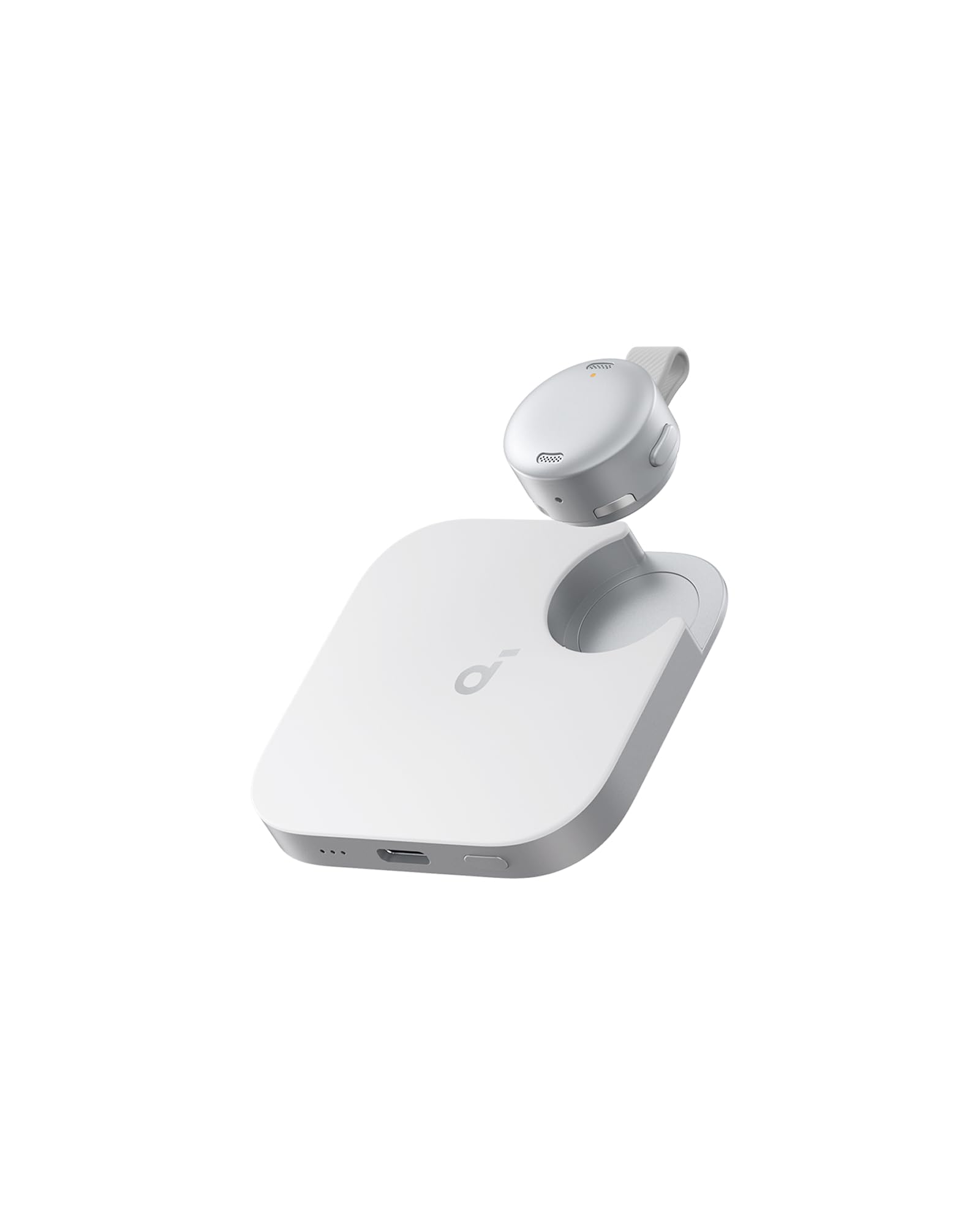 soundcore Work AI Voice Recorder by Anker, Wearable Note Taker for Meetings, Transcribe and Summarize (300 Mins/Mo Included, Optional App Upgrades), MFi Certified, 64GB, 150+ Languages, USB-C Charging