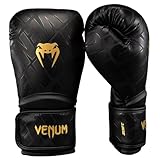 Venum Contender 1.5 XT 3D Boxing Gloves - Black-Gold 10-Ounce