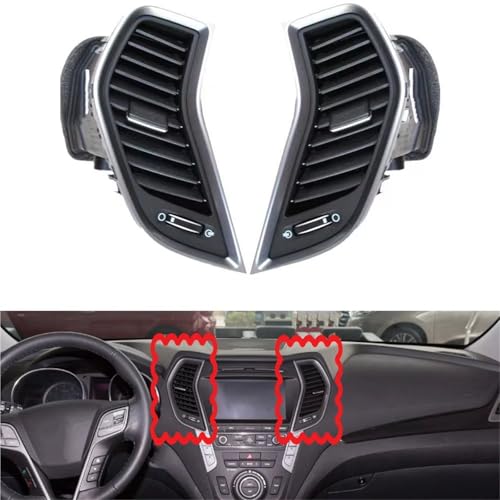 Aération optimale pour Santa Fe III avec cette grille de climatisation droite - 2