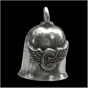 Miniatura 3 de Flying Wheel Gremlin Bell para motocicletas, protección para motociclistas, con pulsera MC