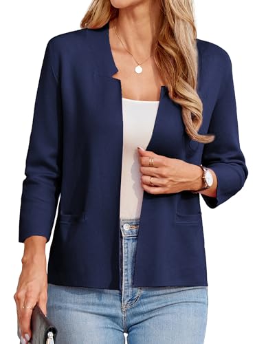 Image of GRACE KARIN 3 /4 Sleeve Sweater Blazer Jackets for Women Business Casual