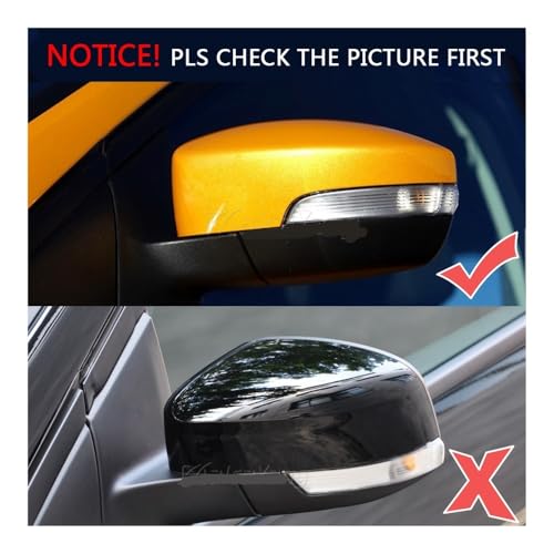 Clignotants dynamiques pour Kuga Escape EcoSport et Focus 3 rétroviseur LED