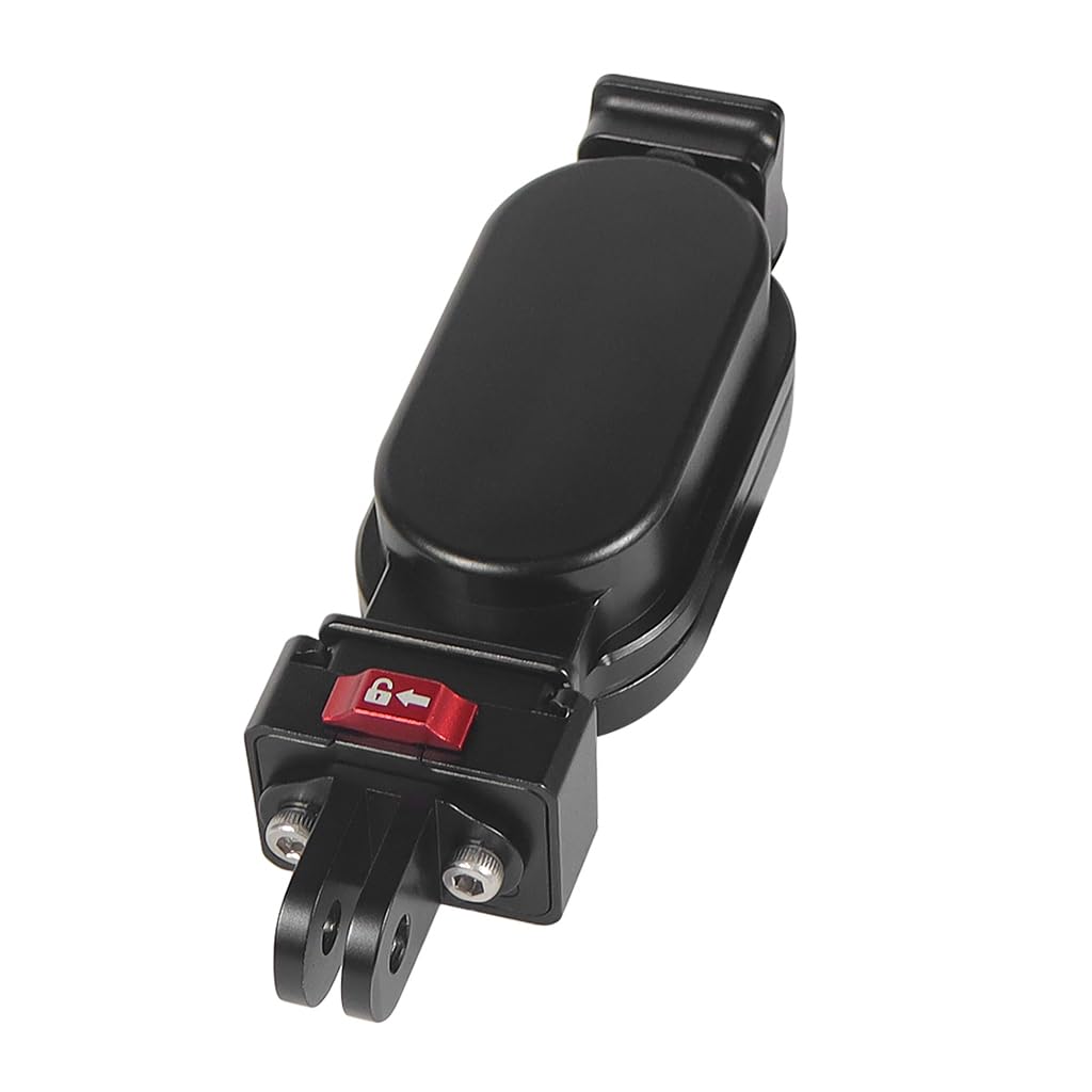 NovelGoal Aluminum Alloy Waterproof Housing Case Compatible with Insta360 GO3 GO3S 80meters Underwater Diving Housing Protective Cage Camera Shell (Quick Mount Ver.)