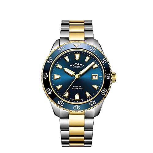 Amazon.com: Rotary Sport Watch GB05131/05, Blue, 7020-6smd-42mm 