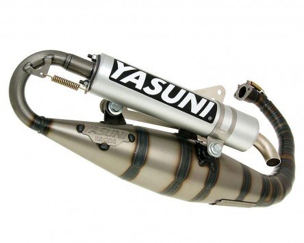 Układ wydechowy YASUNI Carrera 16 aluminium - MBK Stunt 50 (do roku prod. 2004)