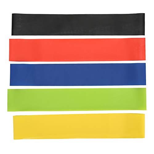 5 Elastiska träningsträningsband, Motståndsband, Uthållighetsbandsset för träning, Motståndsband För Kroppsträning, Träningsutrustning