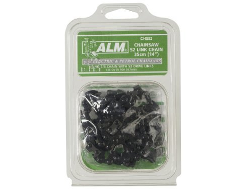 2 X ALM Manufacturing CH052 3/8-inch x 52-Links Chainsaw Chain Fits 35cm Bars