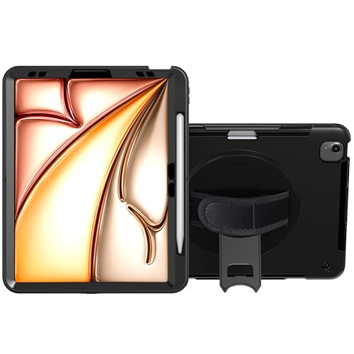 Étui iPad Air 13" rotatif à 360° pour une protection antichoc et stable