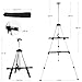 Art Easel Stand for Painting and Sign - RRFTOK Aluminum 66 Inch Metal Tripod Adjustable Portable Easels for Display - Canvas Stand for Table Top Floor Drawing for Artists Adult Holder or Teen