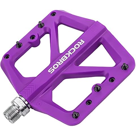 ROCKBROS Pedales de Bicicleta Ligeros Nylon Antideslizantes Cover