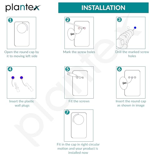 Image of Plantex Metro Platinum Stainless Steel Bathroom Soap Holder /Wall Mounted Soap Holder /Soap Dish Stand /Bathroom Accessories - (Black)