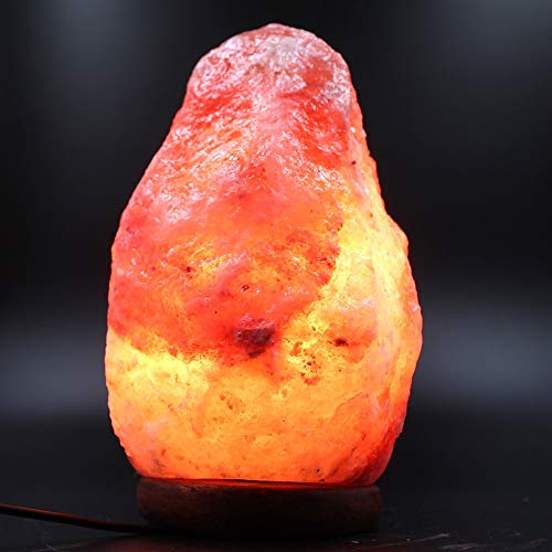 Himalayan Salt Lamp 5-7” (3-5 lb)- All Natural and Handcrafted (Shipping Included in The Price)