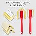 3 in 1 Corner Paint Repair Tool (with Gloves) 2 Pieces Corner Paint Tools (with 4 Replacement Pads) 1 Double Layer Gloves for Unsightly Corners, Dark Corner Repair Tools